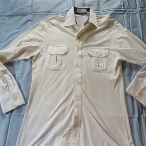 Mens Vtg Parker of Vienna Long Sleeve Button Down Shirt Sz M